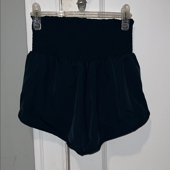 Pants - Deep Green Women's Running Shorts